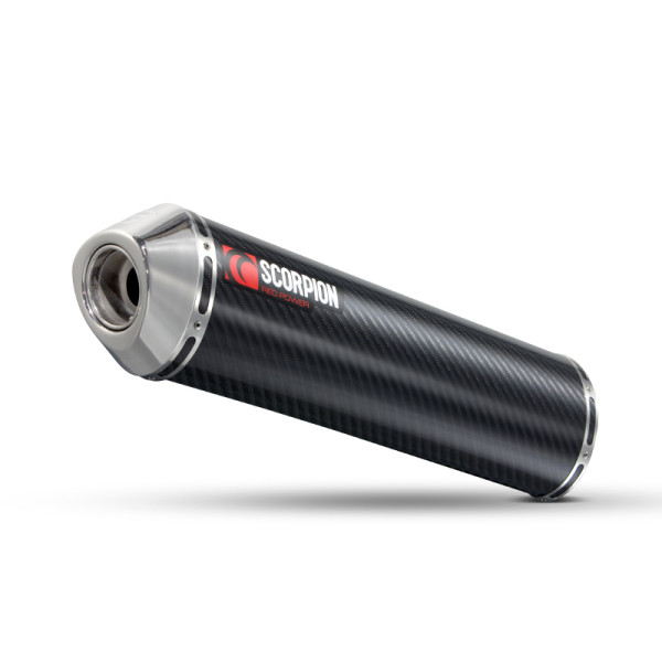 Scorpion Exhaust Honda CB 125 F 15-17 Factory Oval Full System Carbon Fibre